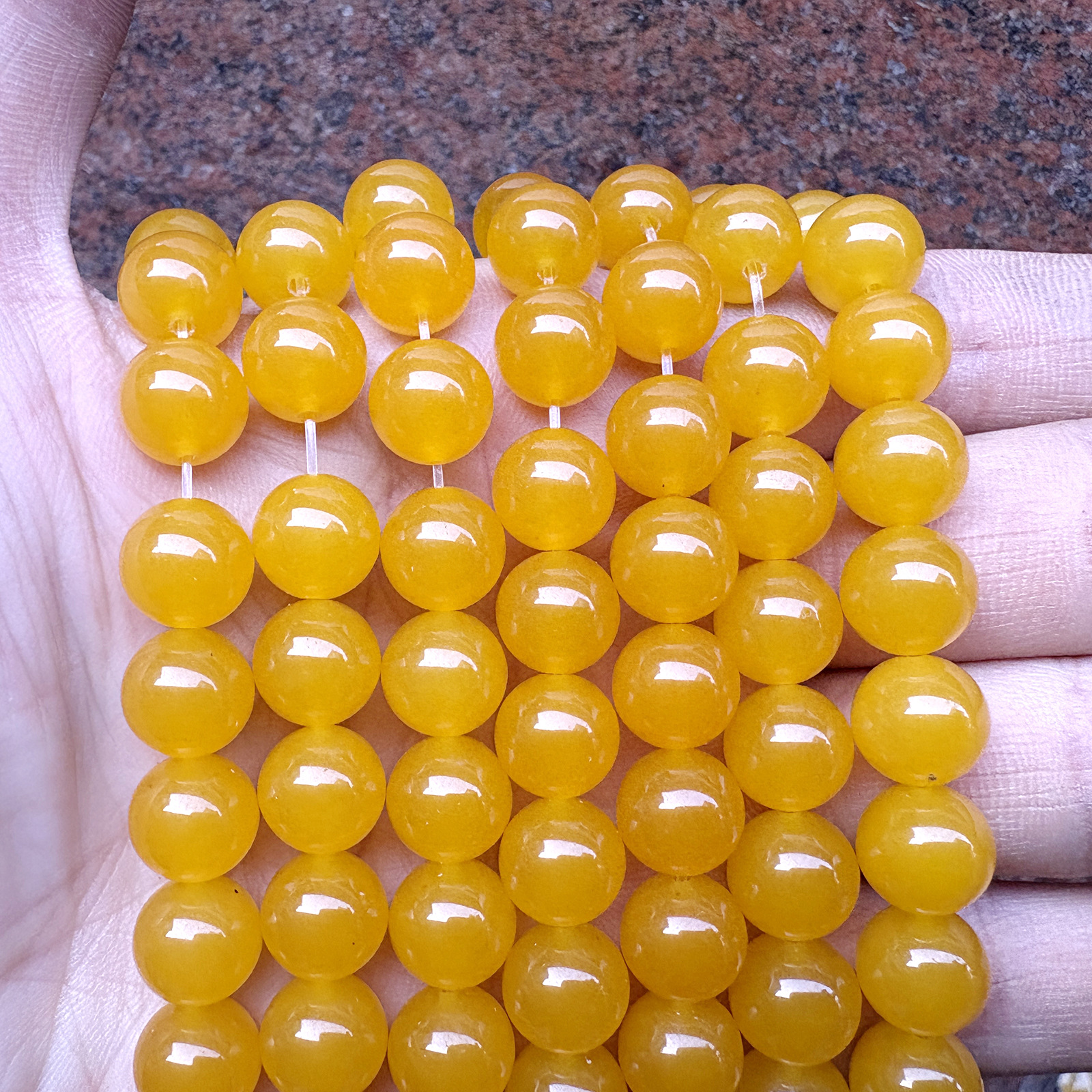 Golden chalcedony#A285 4mm/88pcs