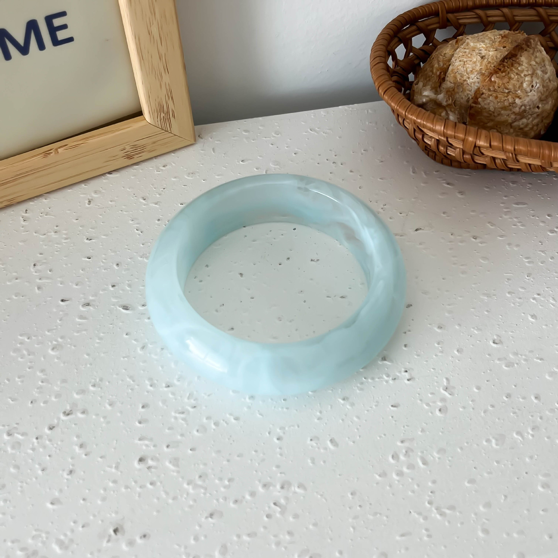 Transparent blue