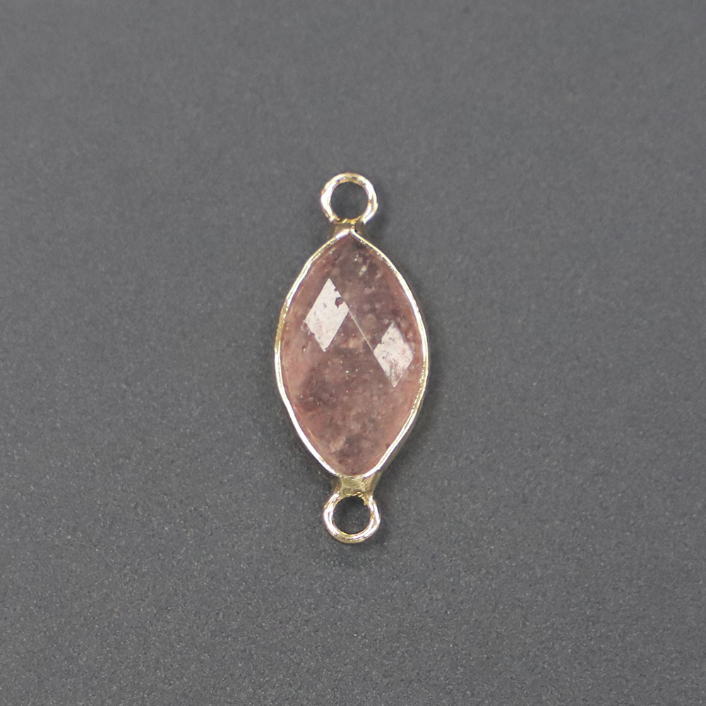 Strawberry Quartz 27x11x6mm