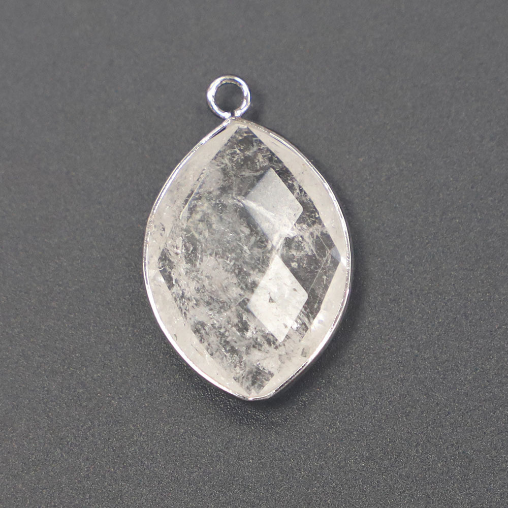 Clear Quartz 30x19x7mm