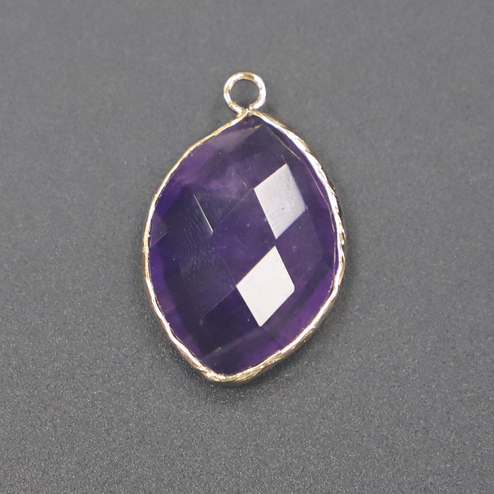 Amethyst 30x19x7mm