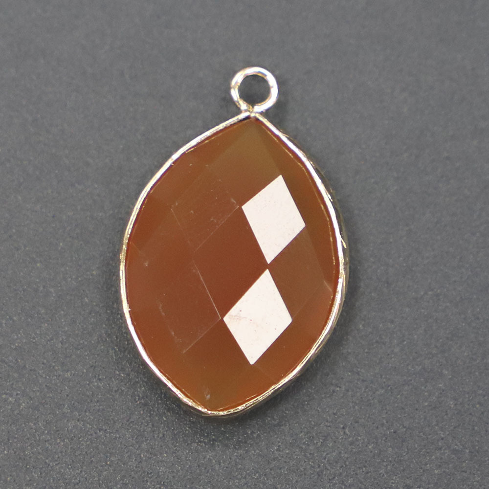 Red Agate 30x19x7mm