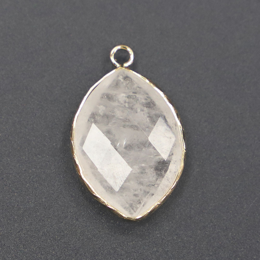 Clear Quartz 30x19x7mm