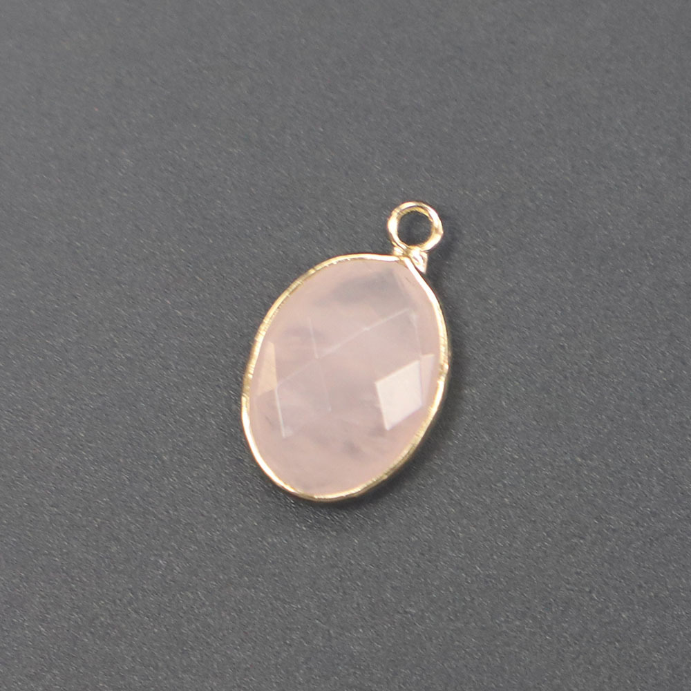 Rose Quartz 21x13x6mm