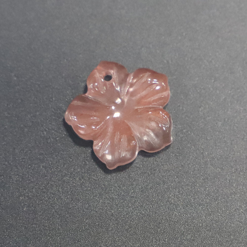 Cherry Quartz 25x25x6mm