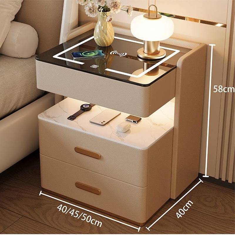 Upgraded rounded corners [wireless charging   three-color light   usb]