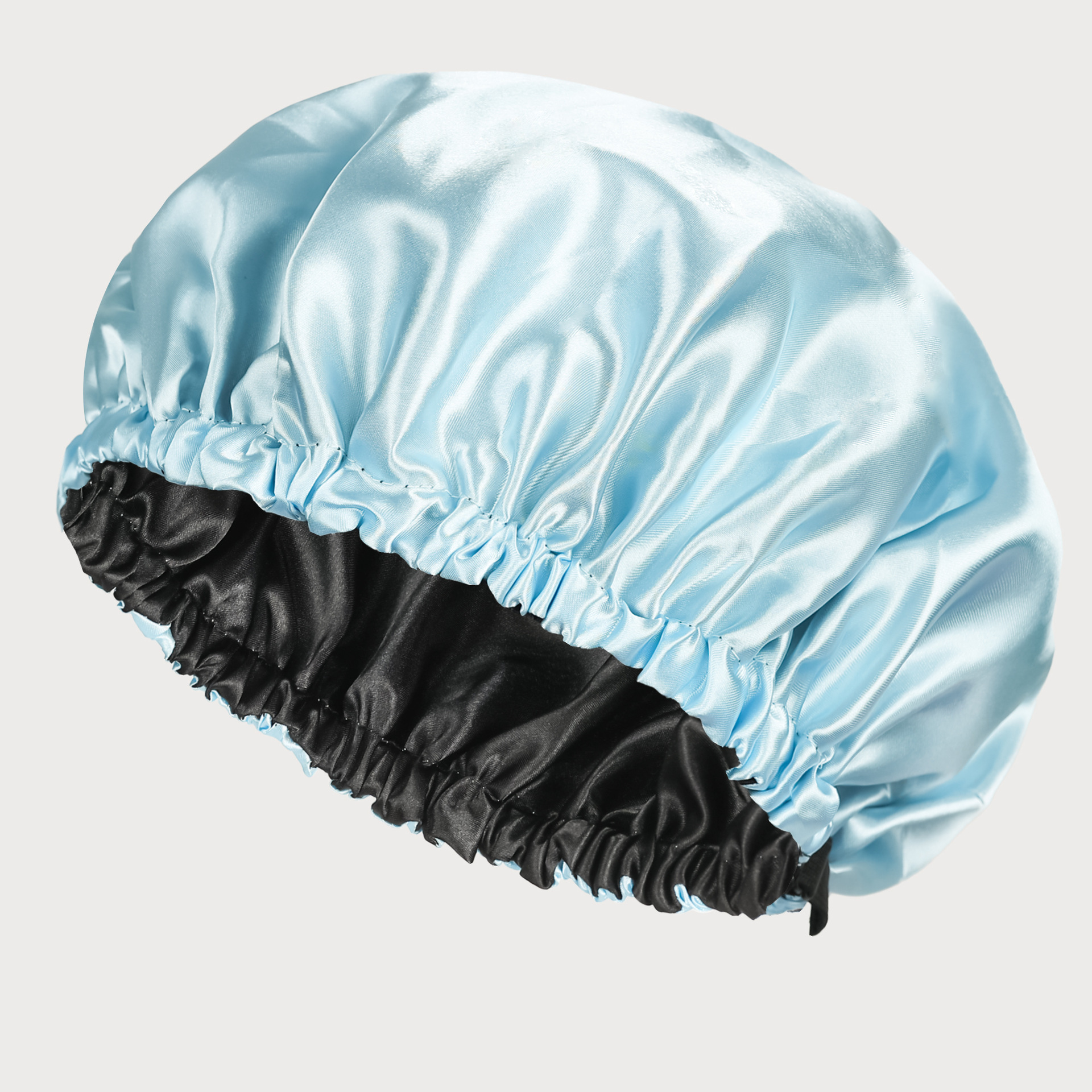 Light blue   black lining