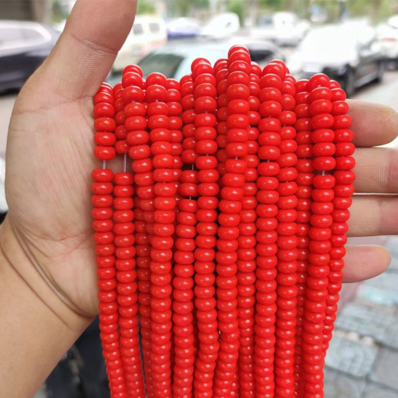 30 # Red 79pcs/strand
