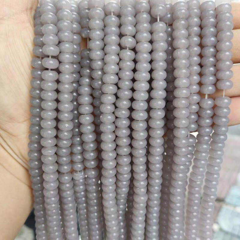 Gray jade 79pcs/strand