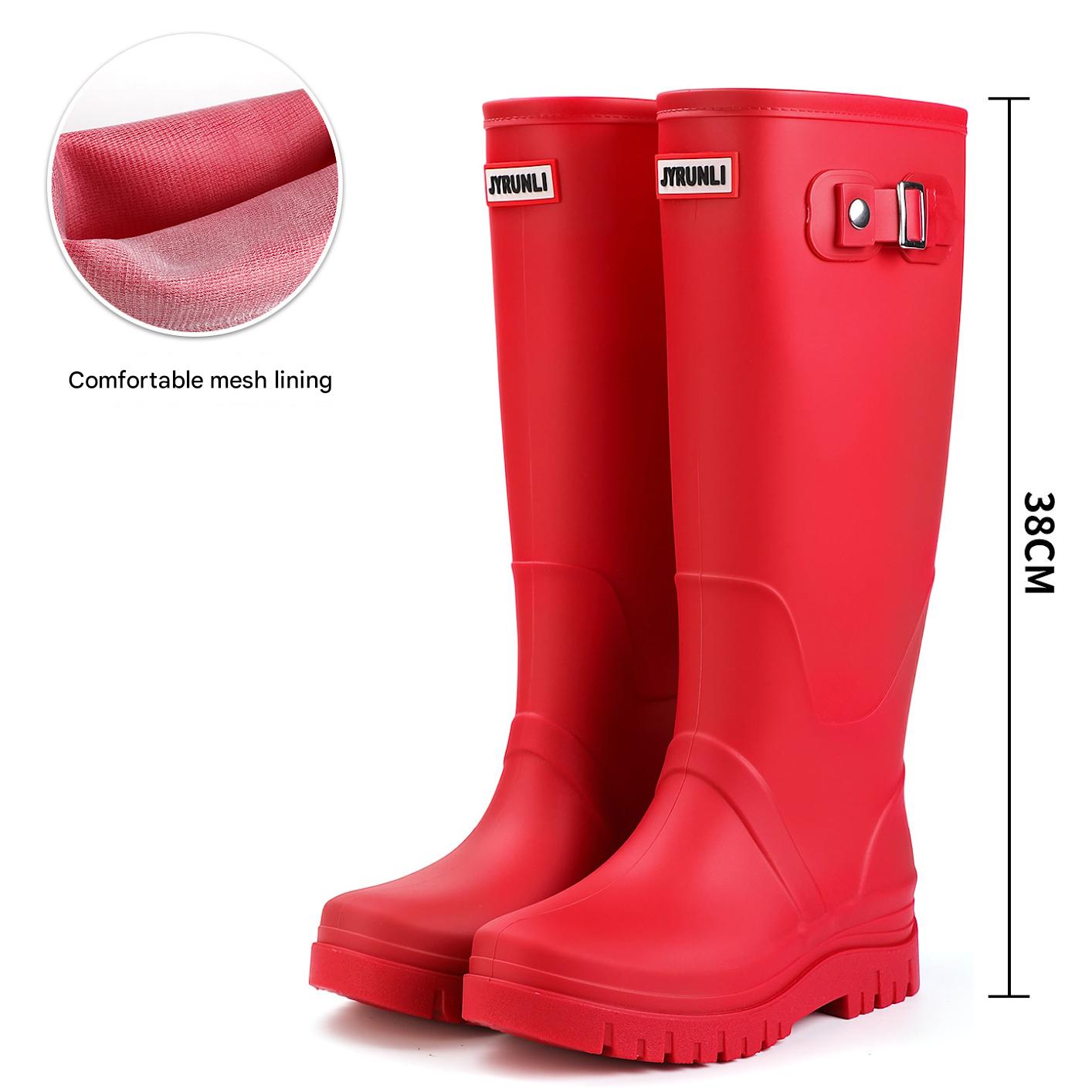 M9 high-top red with buckle
