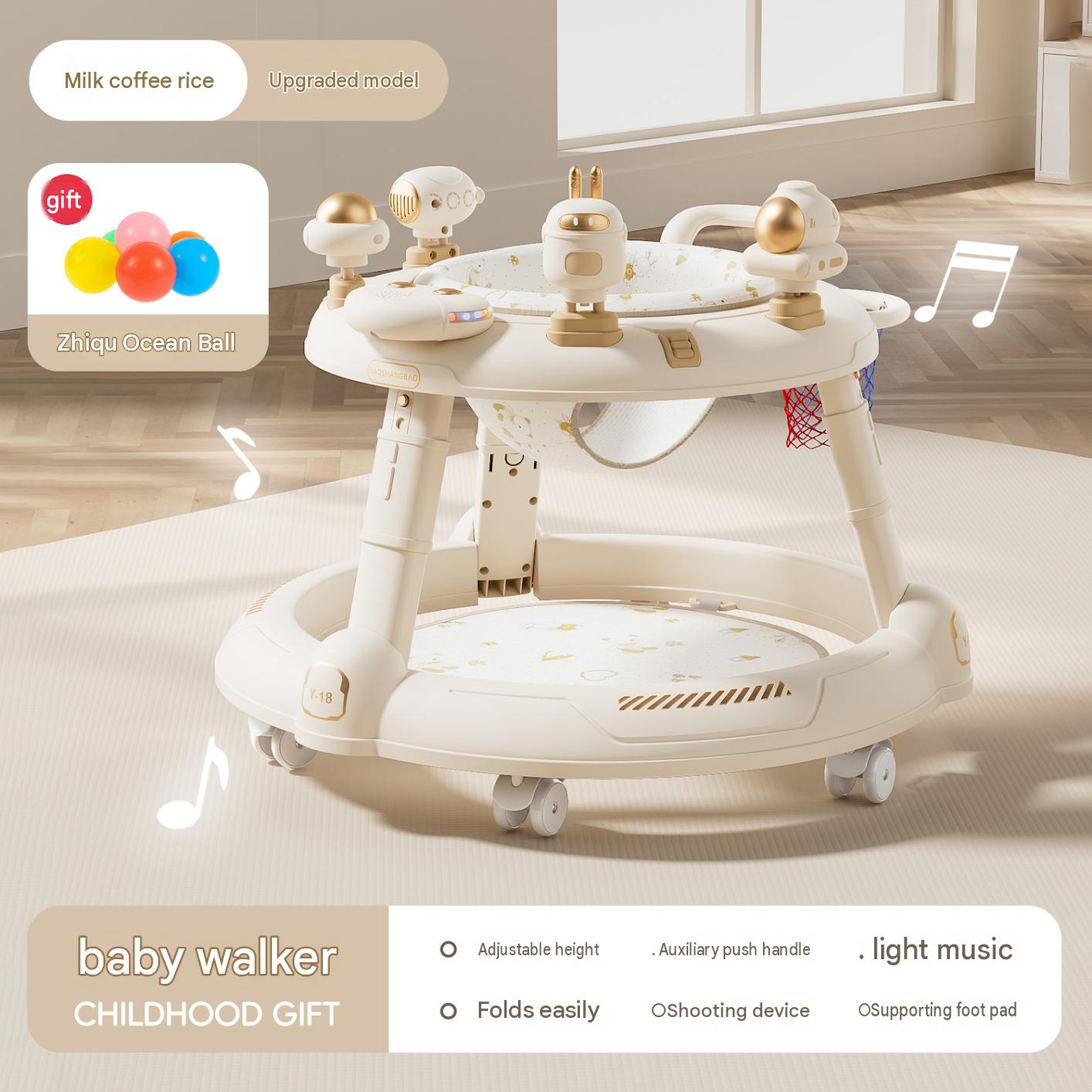 6006 new beige   seat rotation height adjustable   footrest