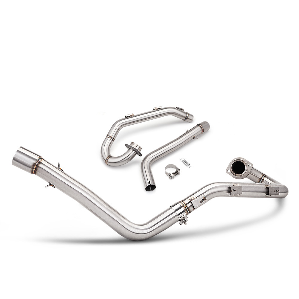 Raptor 700 stainless steel split front section - connected to 51mm (15-26 years)