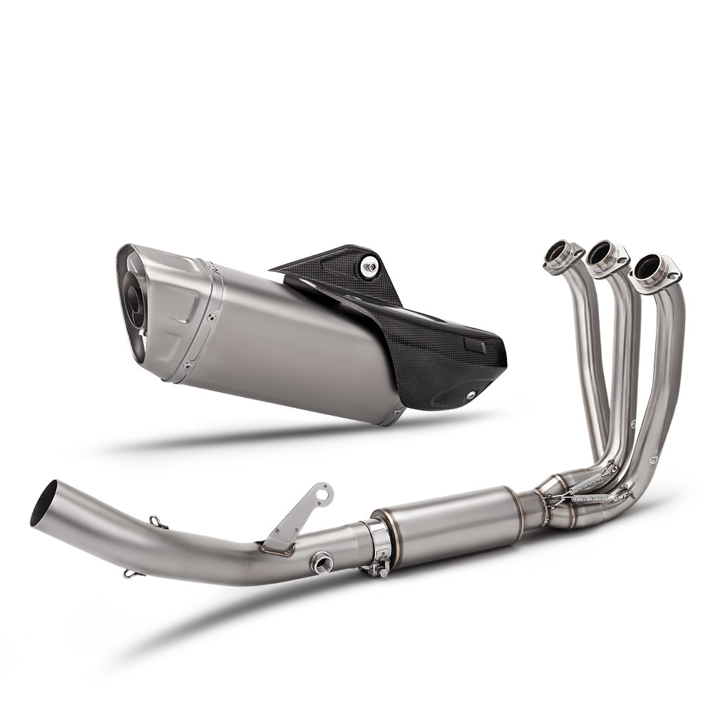 675sr-r double oxygen port side row front section   r1 stainless steel titanium color real carbon cover