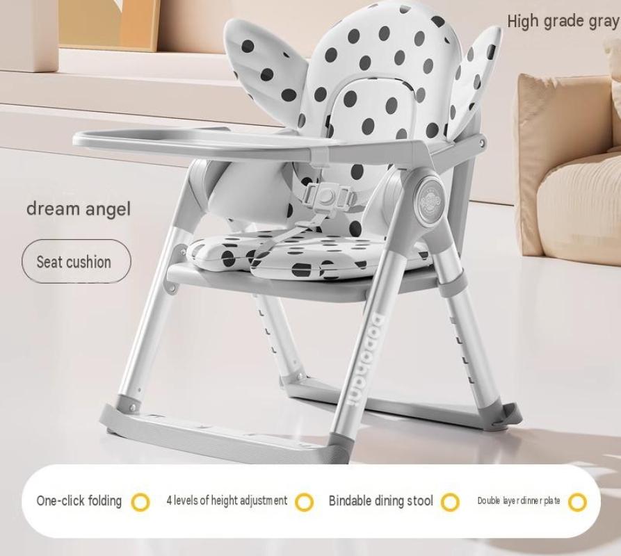 Gray   dream angel cushion   four-speed adjustment   eco-friendly double dinner plate