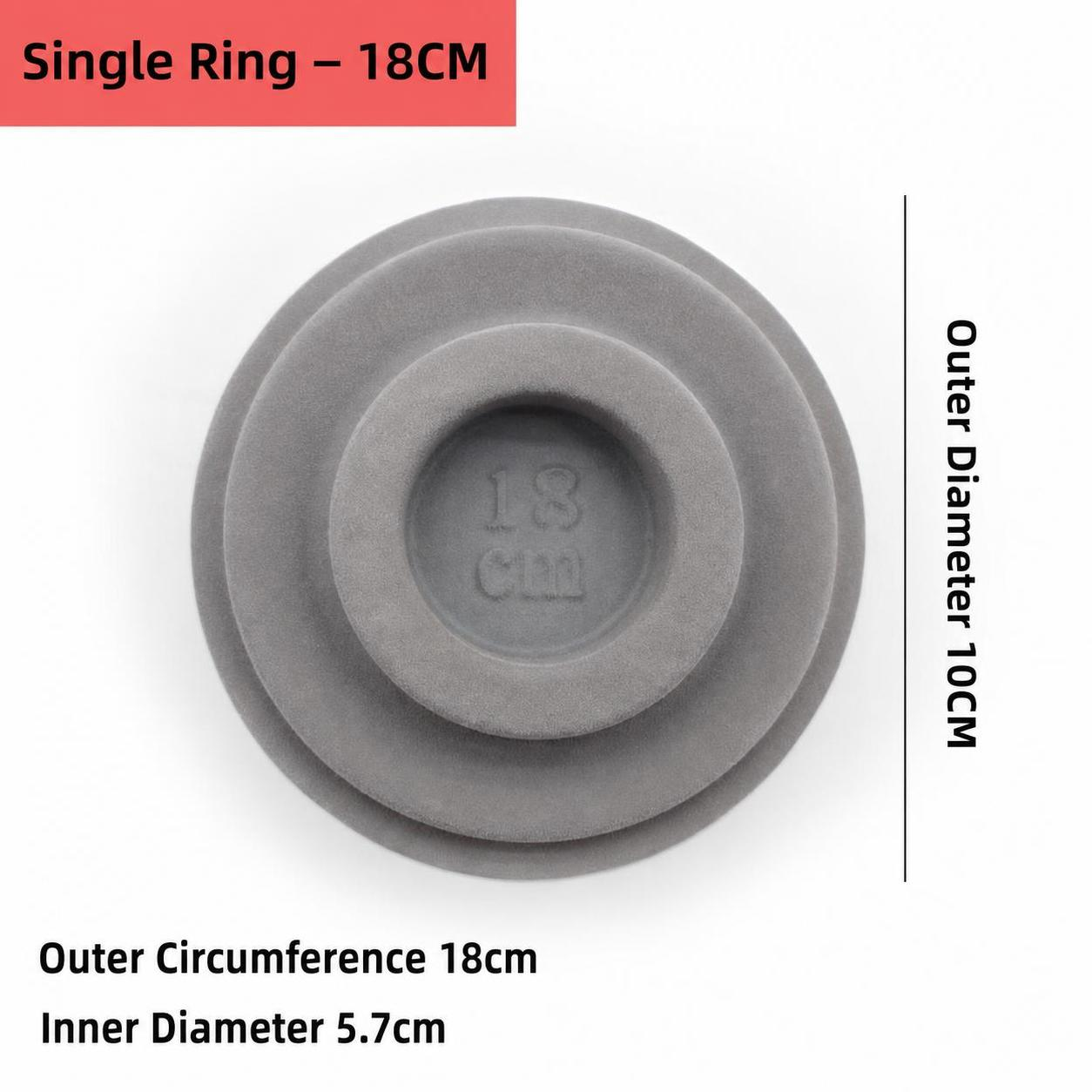 Single circle 18cm