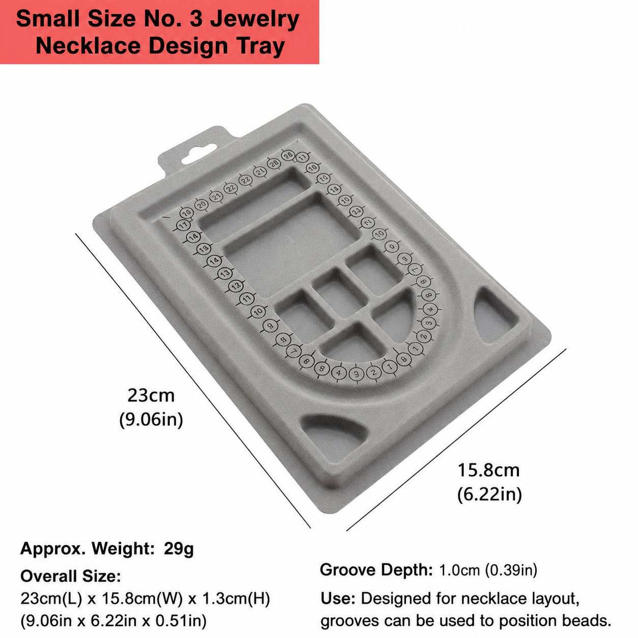 No. 3 small necklace design palette