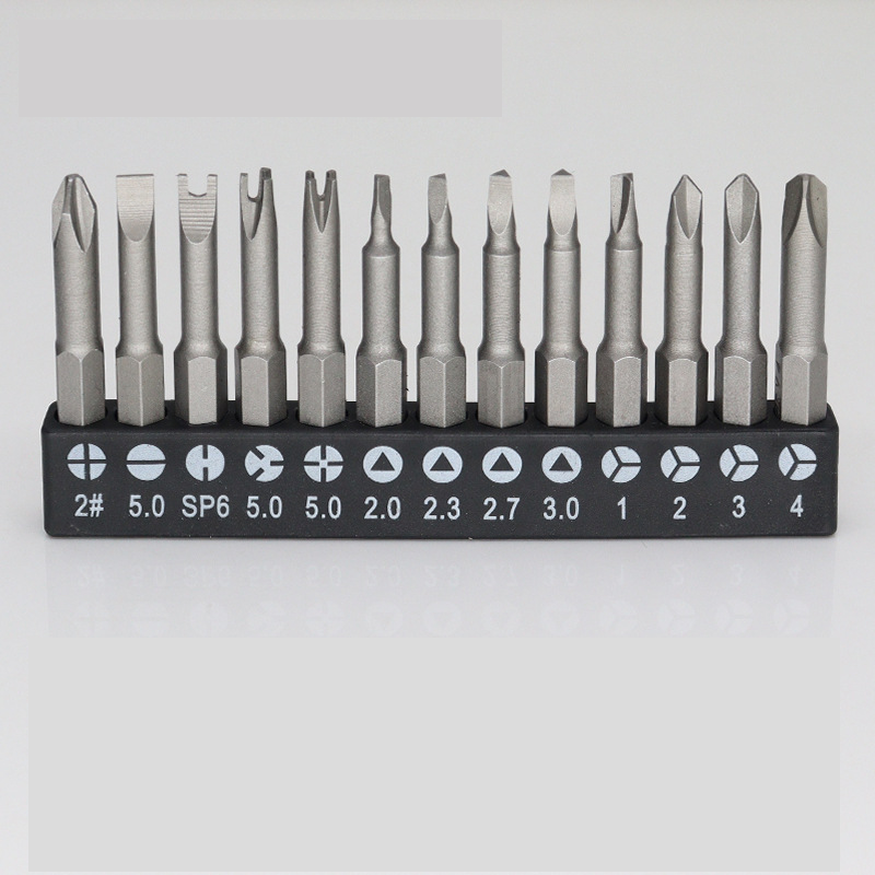 Special-shaped bit set of 13 pieces