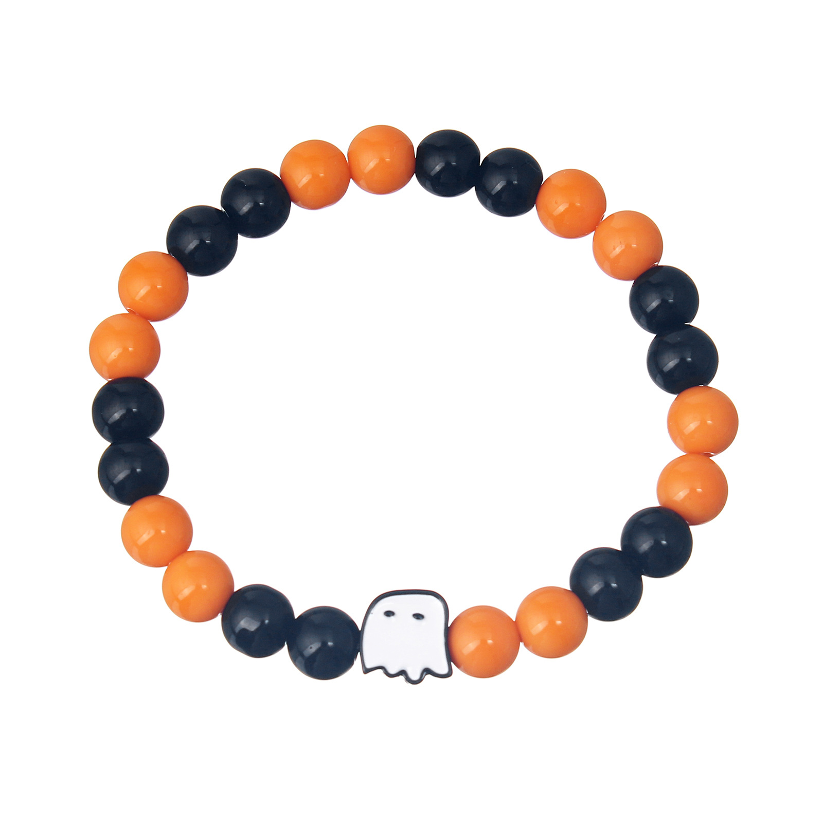 Pumpkin color matching Ghost Black bright beads br