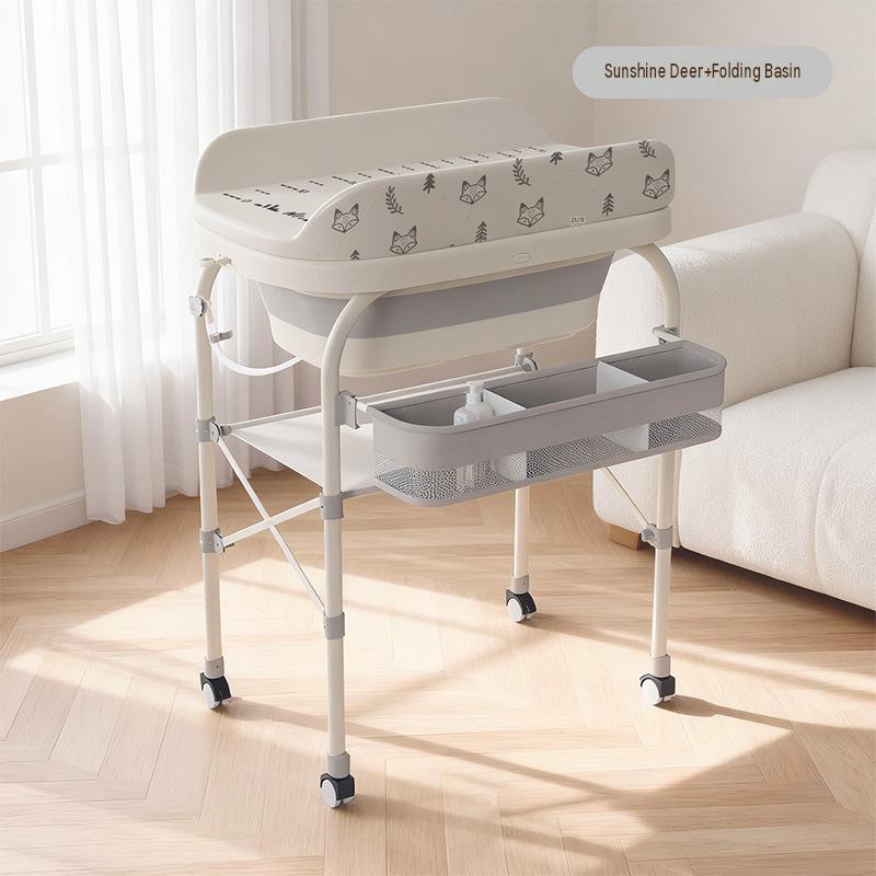 Sunshine deer foldable basin washing and grooming table