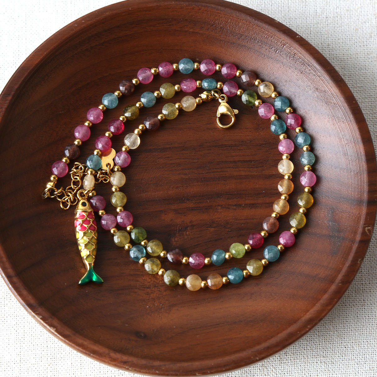Colored tourmaline