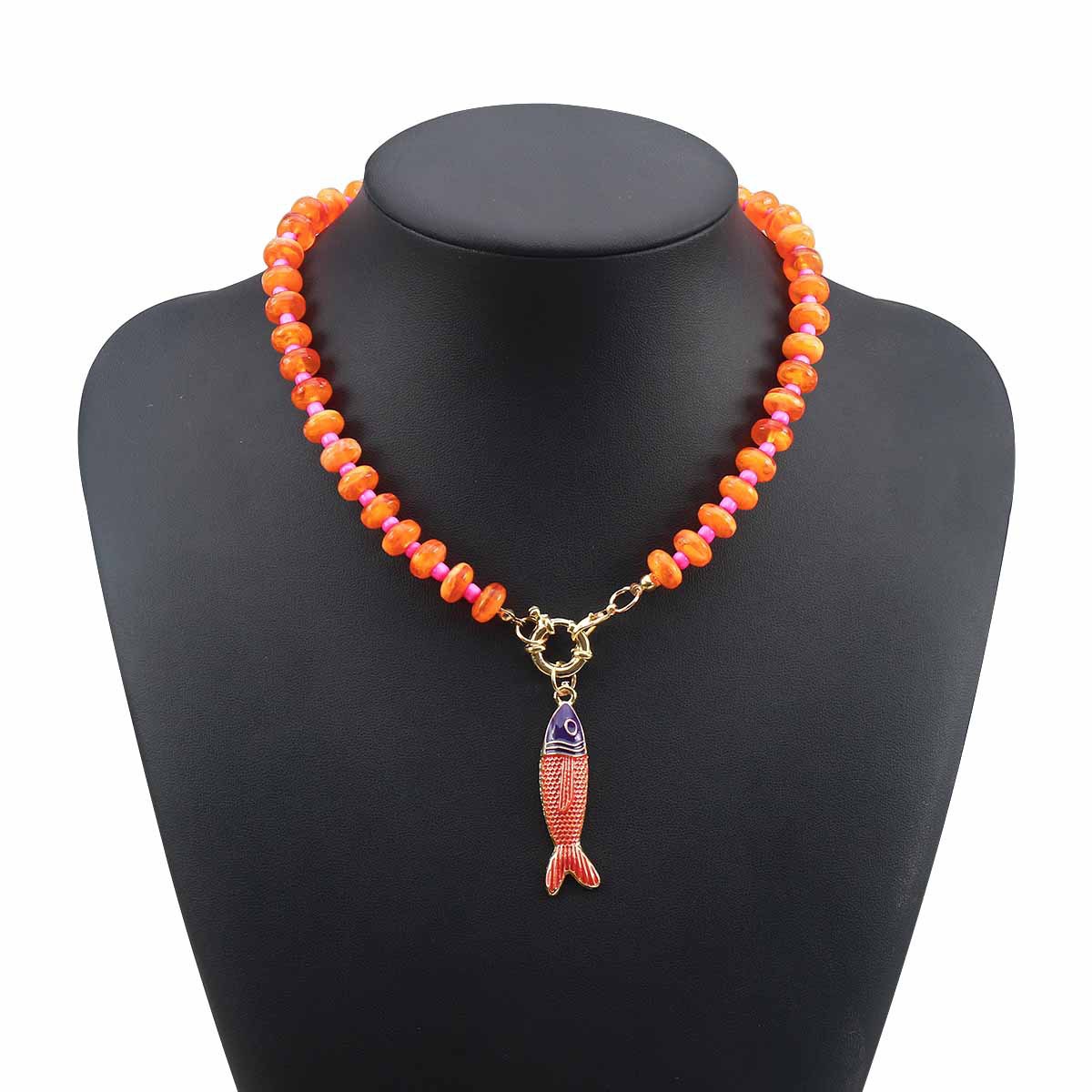 Orange beads