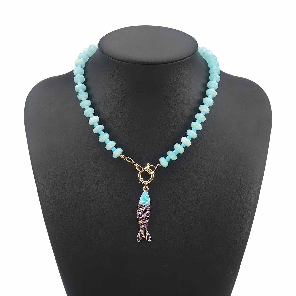 Blue beads