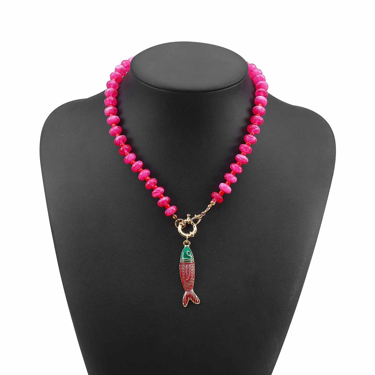 3:Pink beads