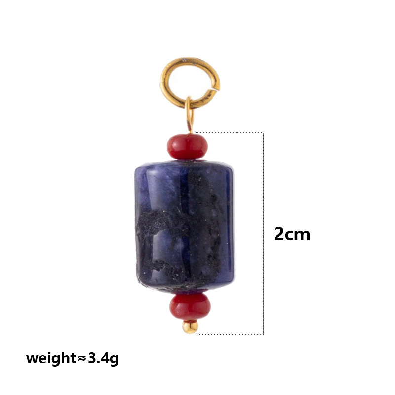 6:Natural stone pendant