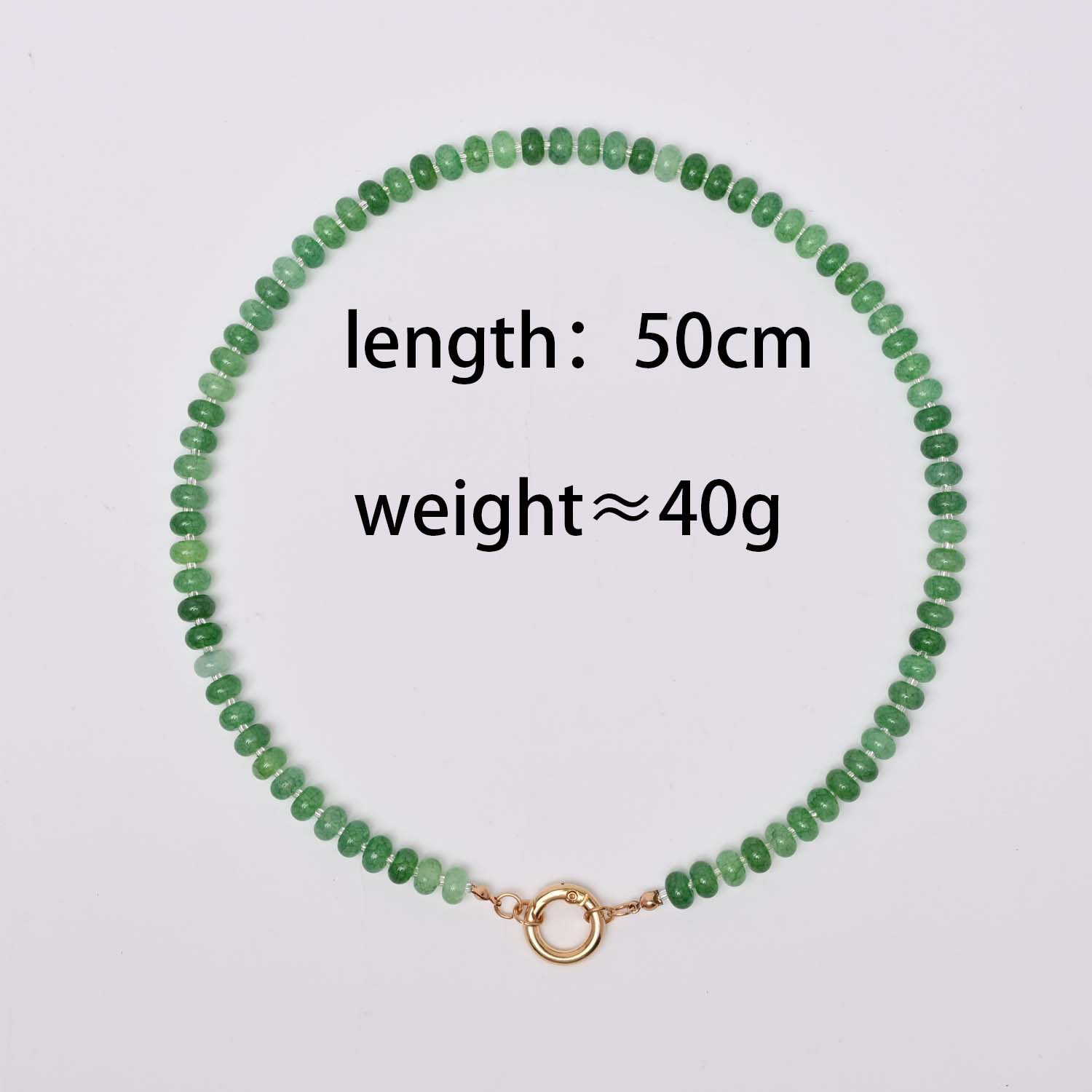 Abacus beads-green