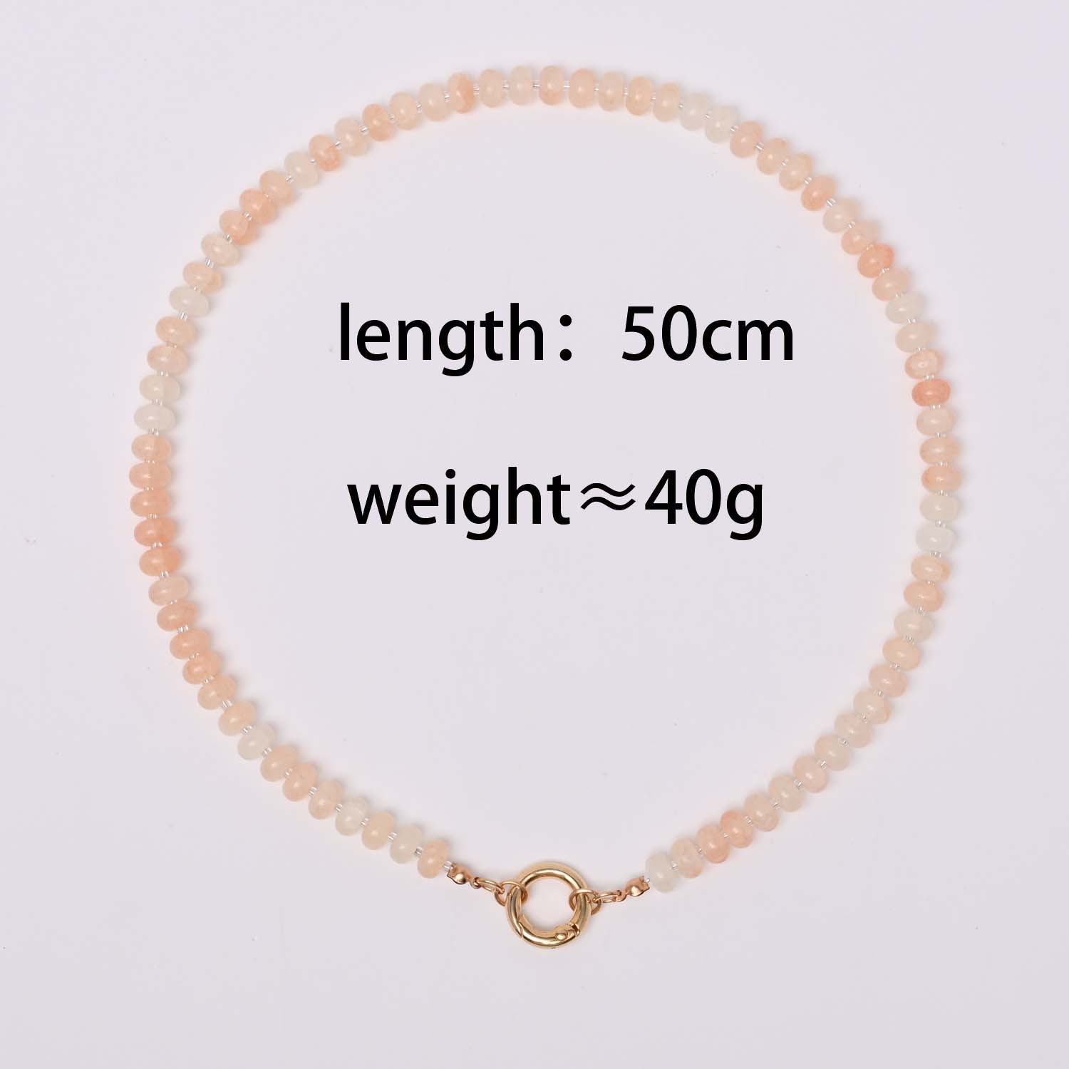 Abacus beads-beige