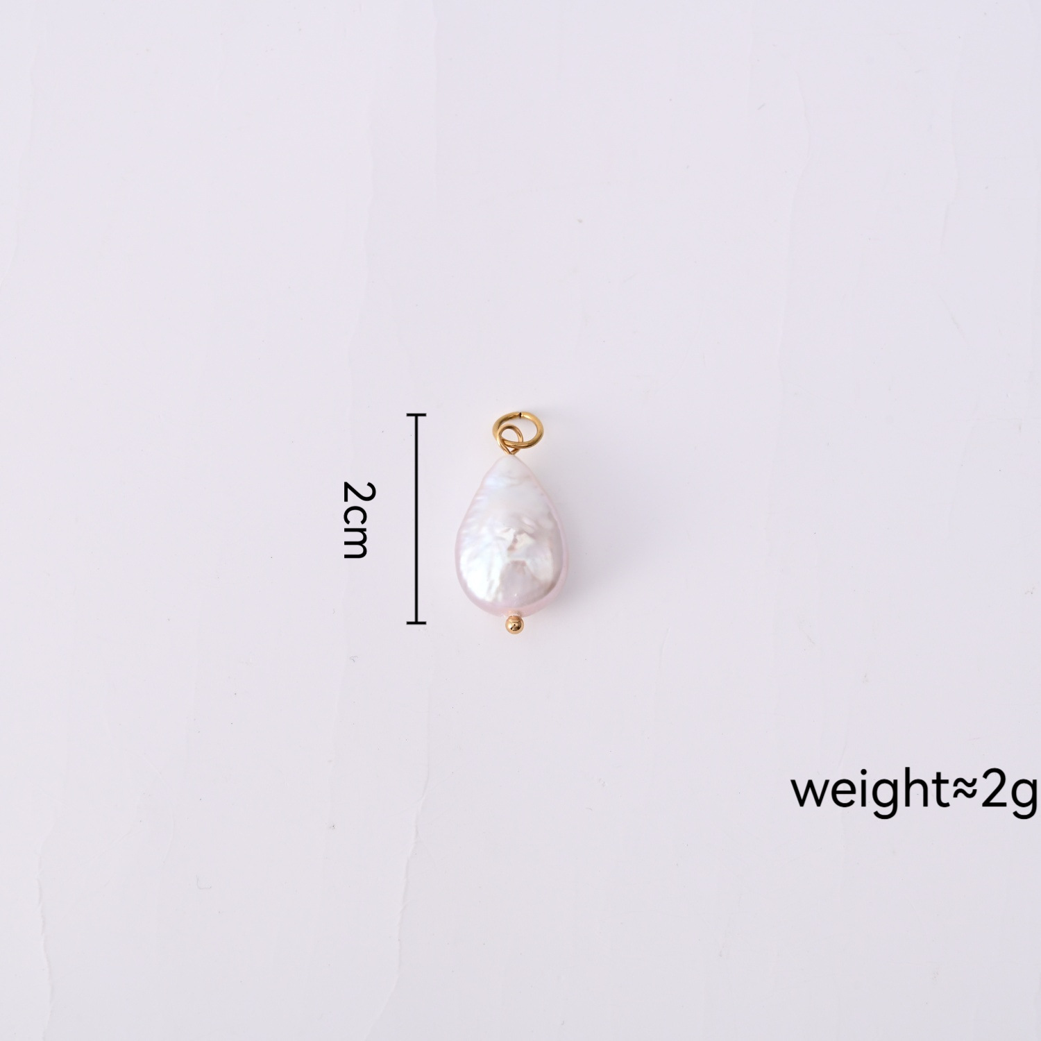 8:Water drop freshwater pearl
