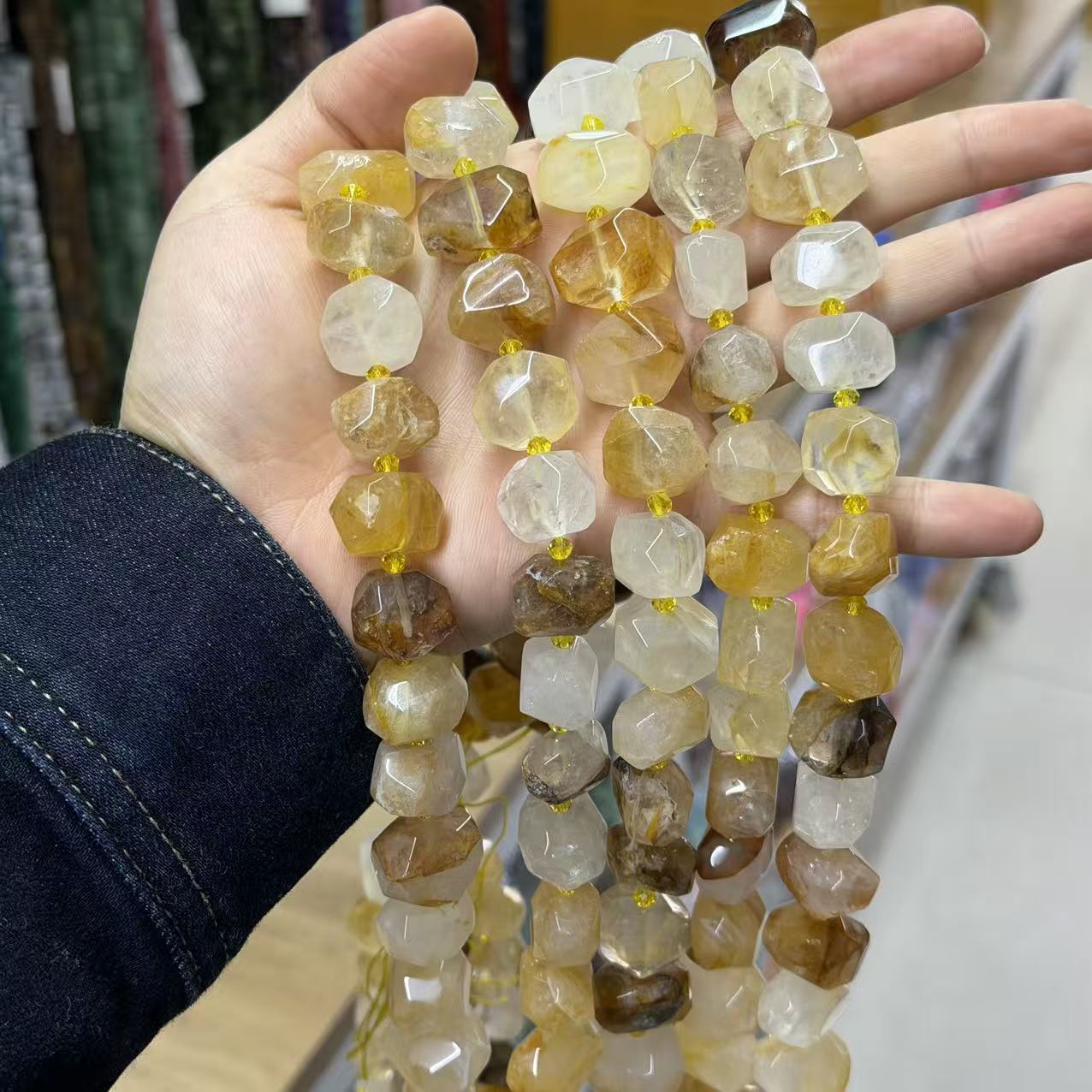 Yellow Hematoid Quartz