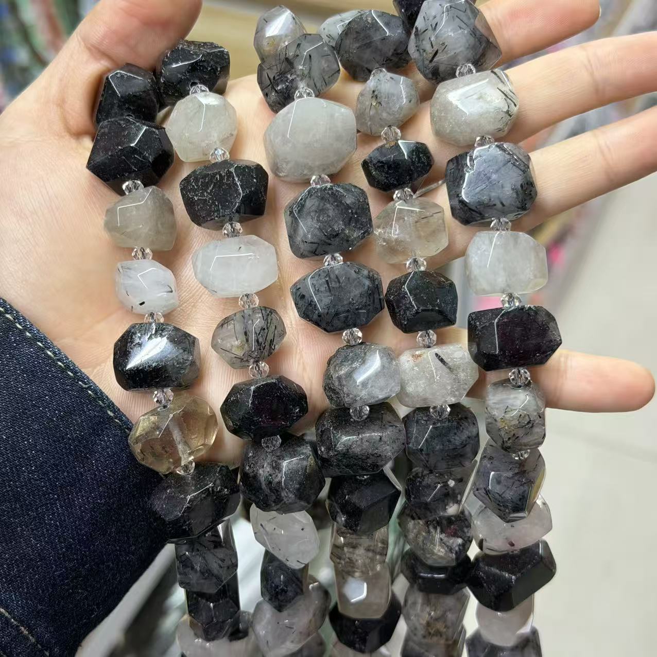 Black Rutilated Quartz 