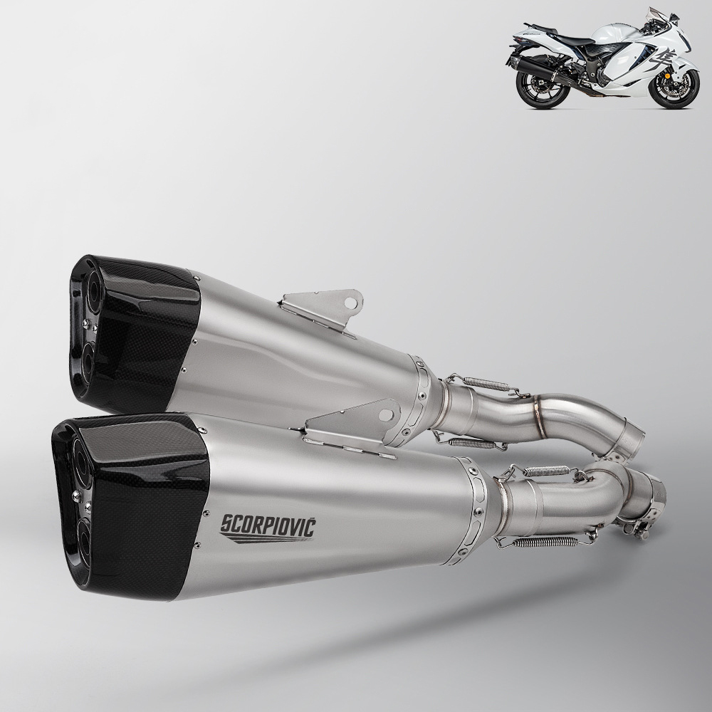 Gsx1300r middle section   k165 titanium color carbon head