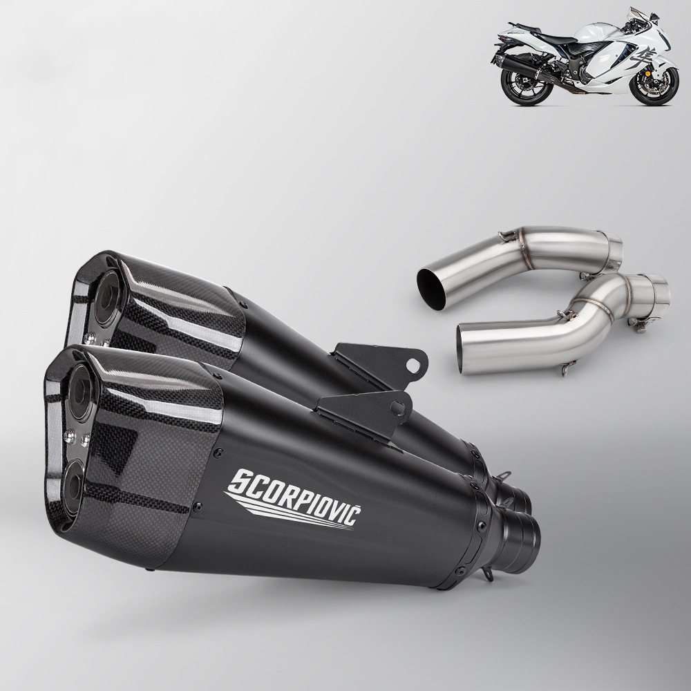 Gsx1300r middle section   k165 black carbon head