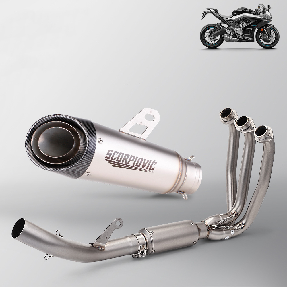 Dongfeng 675sr-r split front section   sc three-layer titanium color imitation carbon head