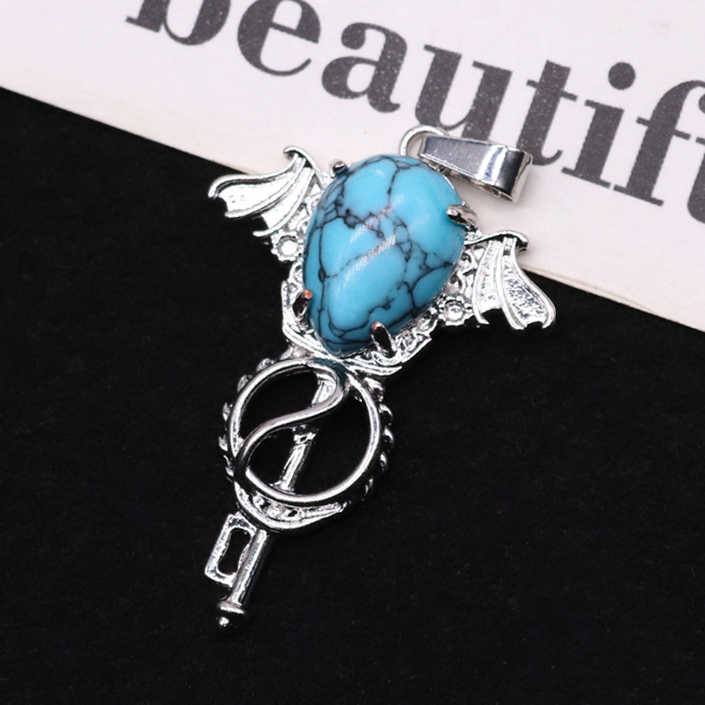 blue turquoise 32x46mm