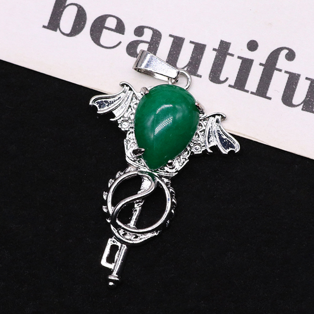 Green Calcedony 32x46mm