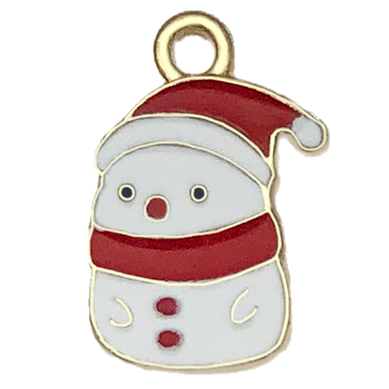 1 snowman 17x12mm-0.8g-21051 pendant