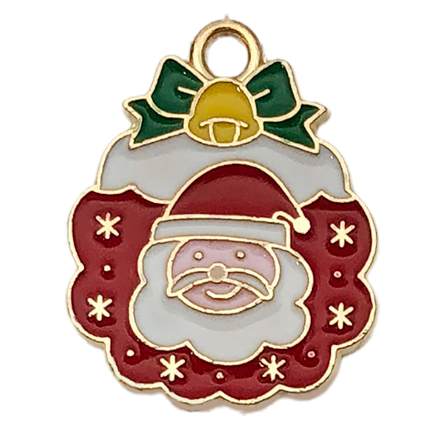 1 santa claus 22x18mm-1.8g-21065 pendant
