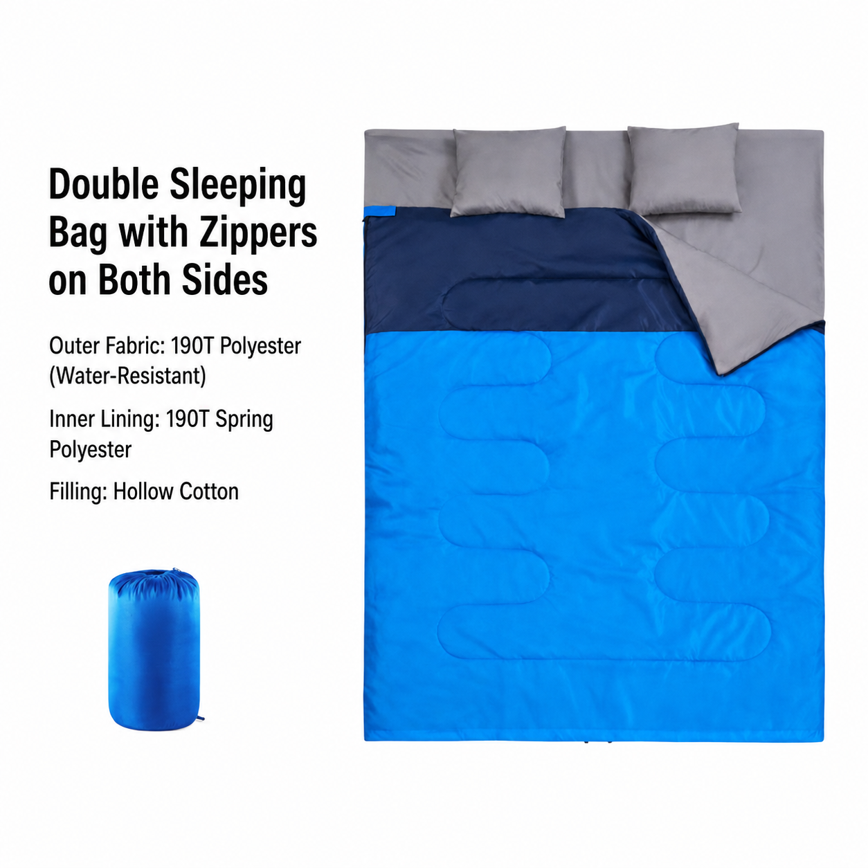 Royal blue and navy blue