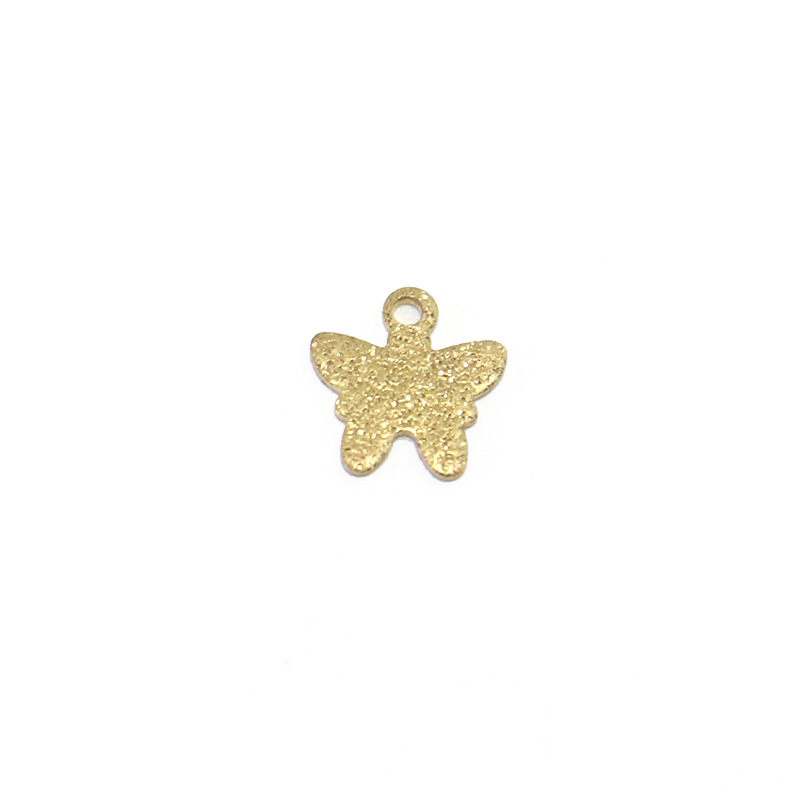 Brass natural color 8x9mm