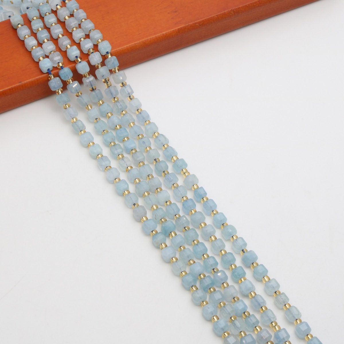 Light blue 6mm/56pcs
