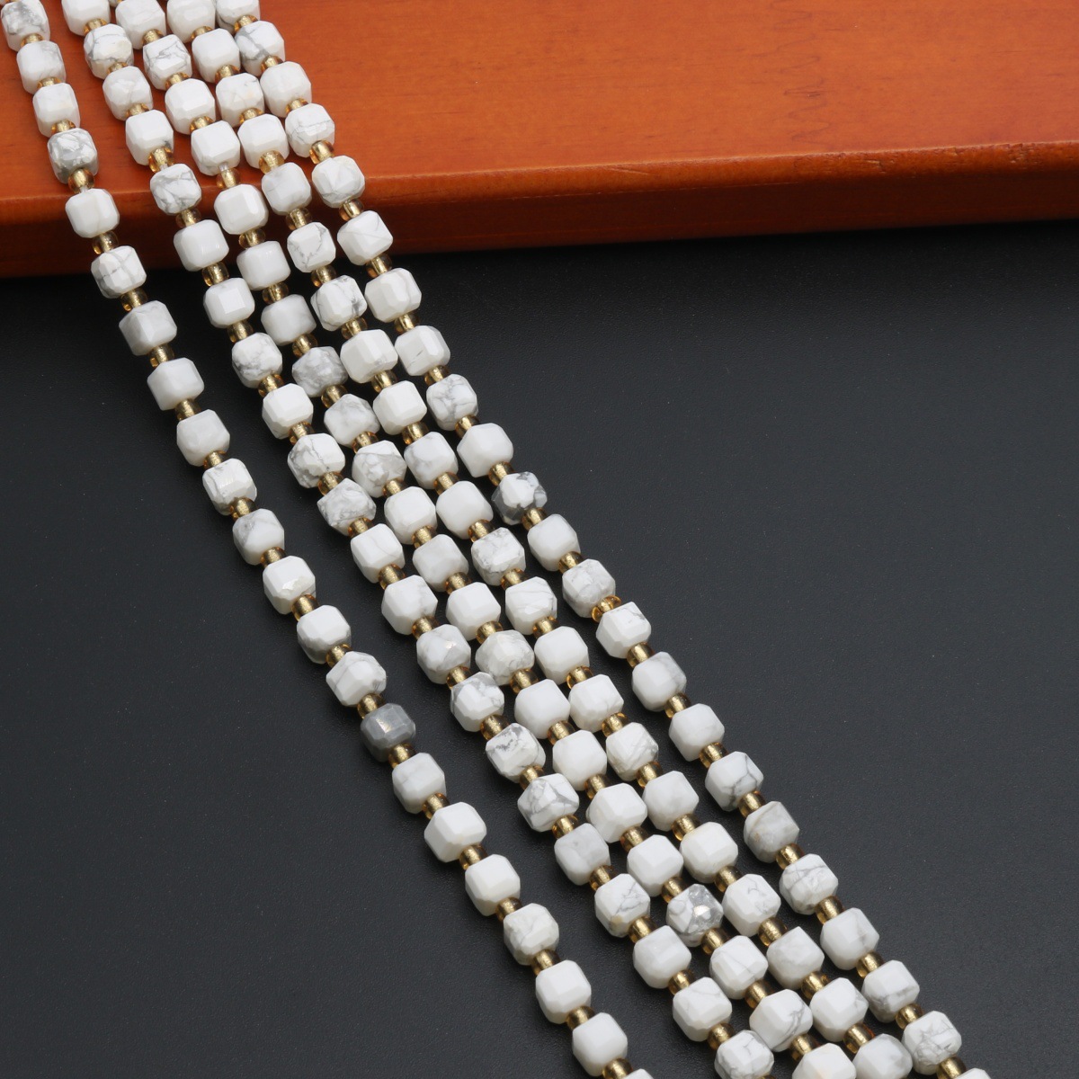 Ivory white 6mm/56pcs