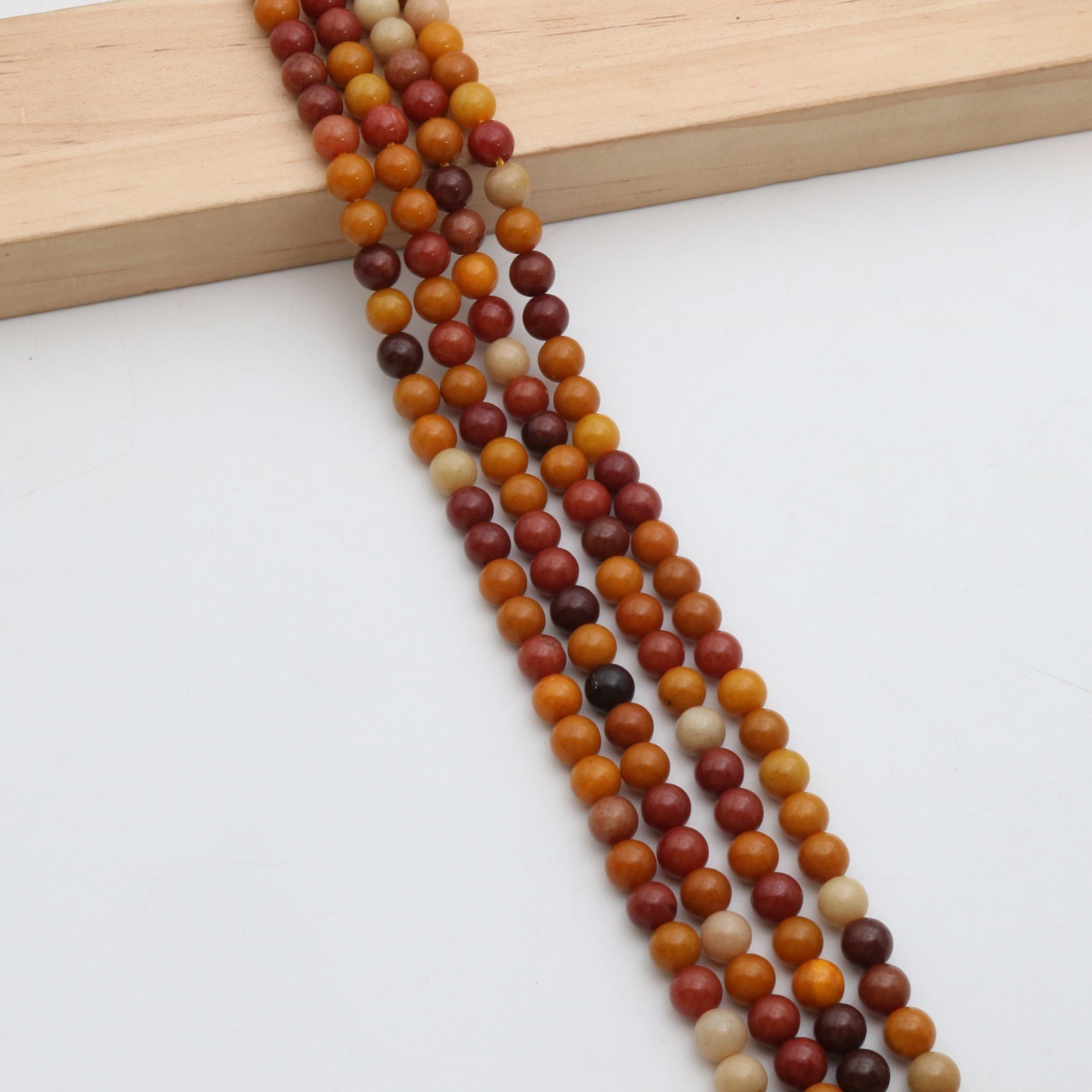 Dark brown 6mm/61pcs