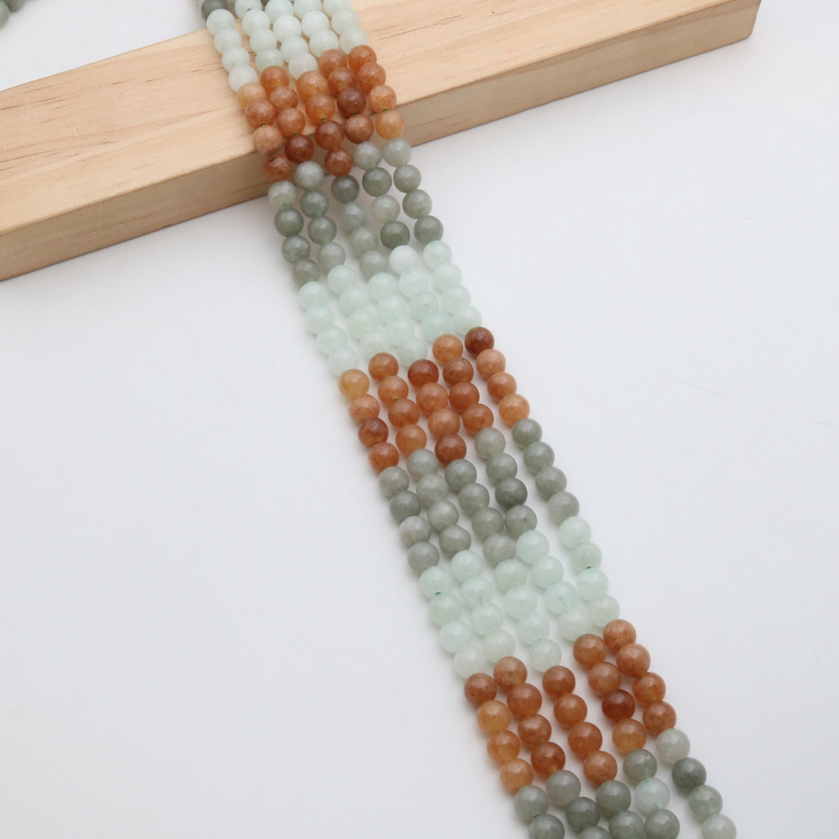 Gray brown 6mm/61pcs