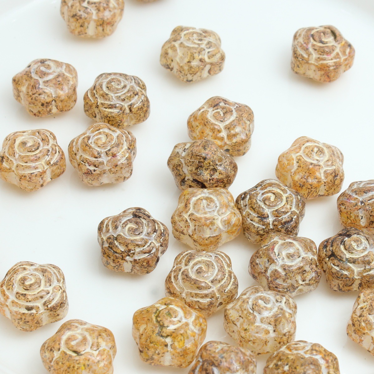 Lotus color 12X9mm