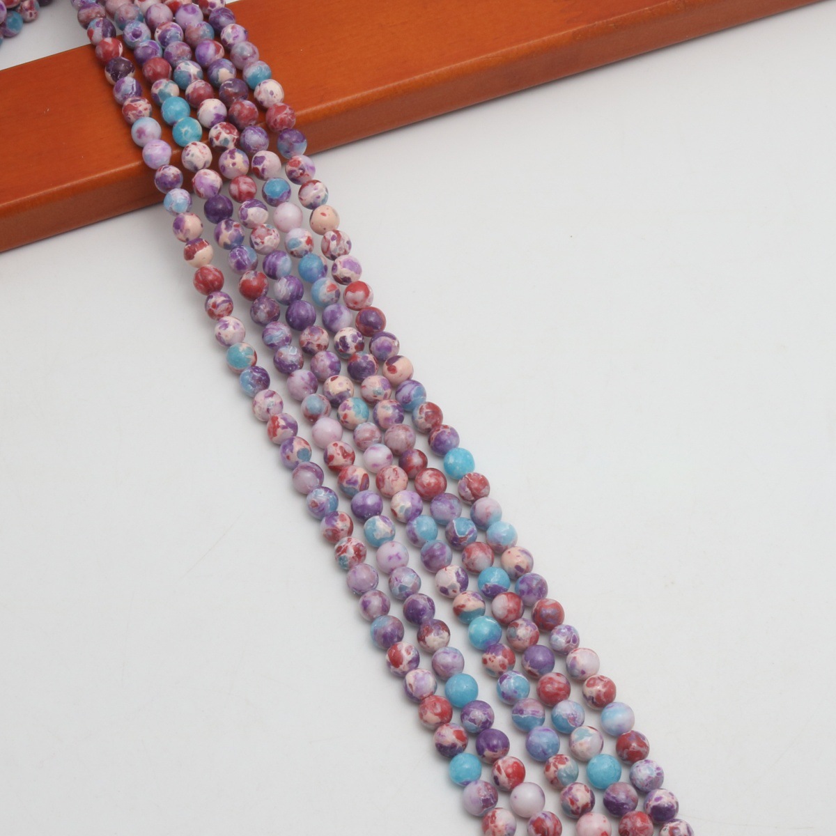 Lavender purple 6mm/61pcs