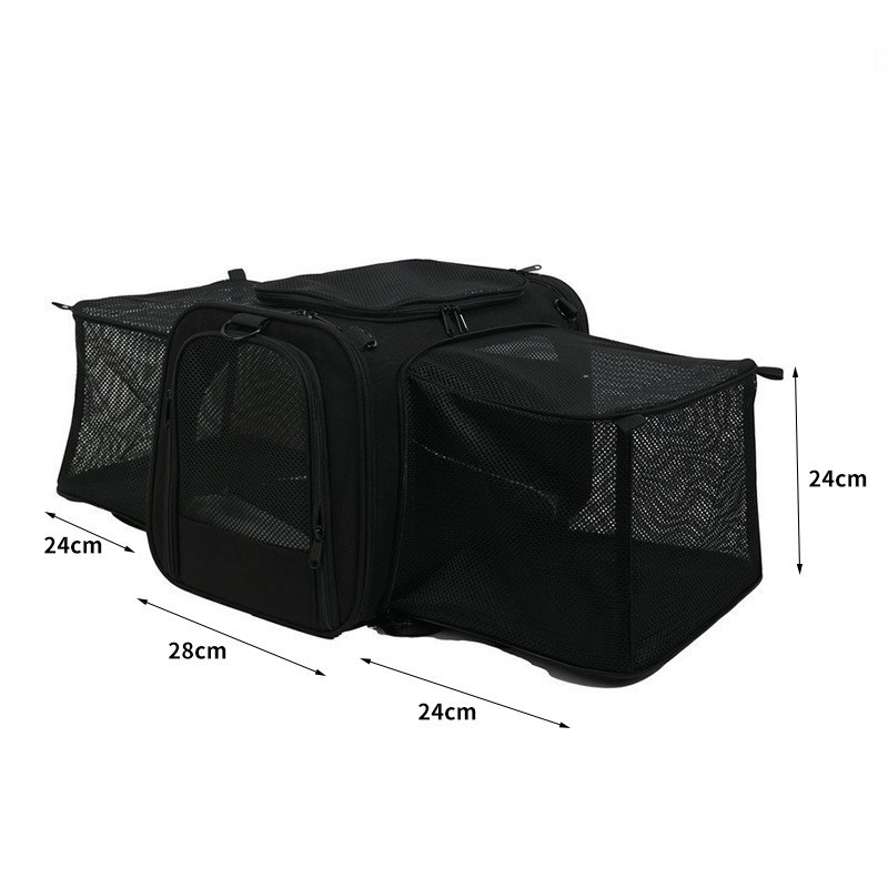 Black - individual pet bag