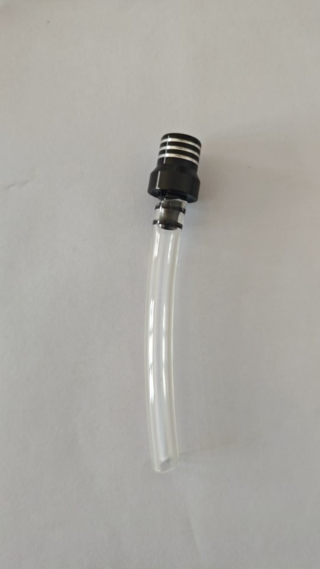 Black (with steel ball transparent tube)